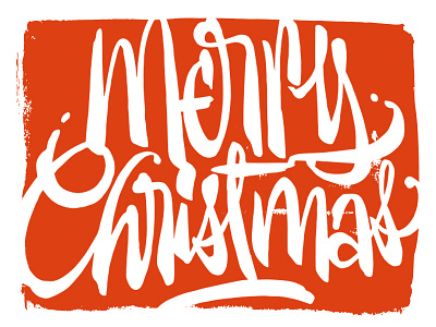 Merry Christmas for all! brushlettering chile concepcion handlettering illustration lettering type typography