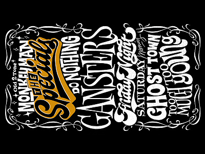 The Specials for Jack Daniels & JOIA Mag. Chile brushlettering chile concepcion handlettering illustration lettering type typography