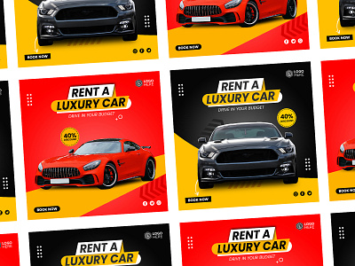 Social media post design l facebook post l Rent a car ads ads design for insta banner ads banner design banner template caretive facebook post facebook template graphic design graphicdesign rent a car social media post template