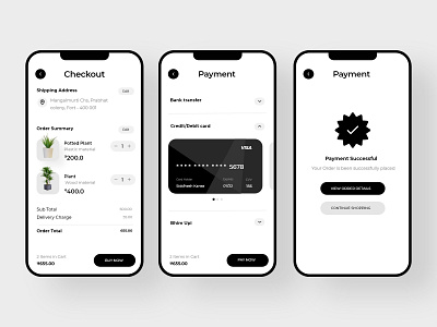 Daily UI #002 • Credit card checkout 002 app appuidesign checkout checkout process creditcard dailyui 002 dailyui002 dailyuichallenge ecommerce formdesign online shopping online store order pay payment payment form payment method upi web