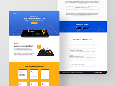 Daily UI #003 - Landing Page daily daily 100 challenge dailyui dailyui 003 dailyuichallenge flat design landing page design ui uiux uiuxdesign webdesign