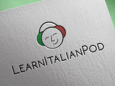 Italian Podcast Logo design identity logo podcast visual