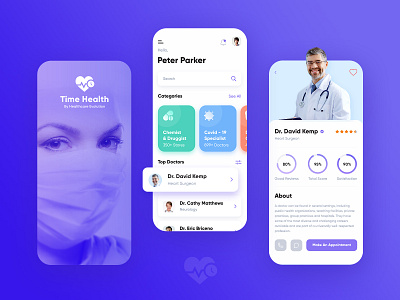 Healthcare Mobile App android mobile app app design application clinic coronavirus covid 19 doctor dribbble free healthcare mobile app healthcare solution hospitals ios mobile app mobile app design mobile design mobile template template ui ux design web