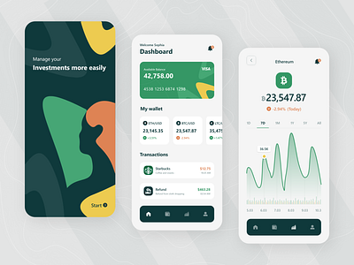 StockBit Trading App app design bitcoin budgetapp card crypto investment market mobile app design money stock trading tradingapp