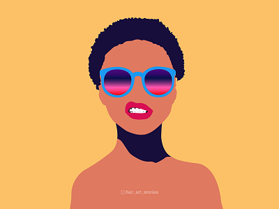 Black Beauty adobe illustrator artist black art black artist character illustration equality illustration illustration art minimal vector vector illustration women women rights