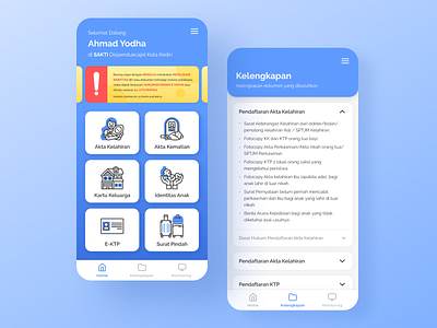 Population and Civil Registration Agency App app app design civil registration mobile app mobile app design mobile design population app ui uidesign uiux uiuxdesign ux