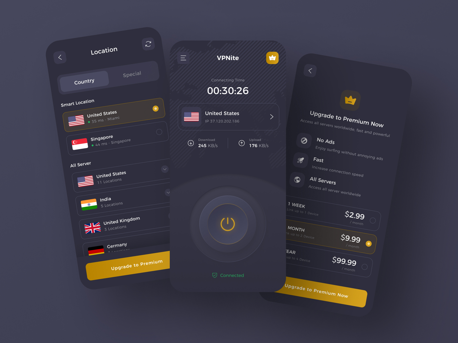 vpnite-vpn-mobile-app-ui-kit-by-taufiq-anshori-for-slab-design-studio