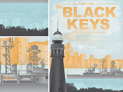 The Black Keys Gig Poster for Buffalo, New York