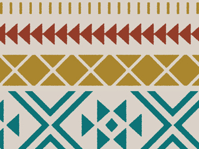 Native Inspired... greeting card hero design studio illustration native navajo pattern stationary western