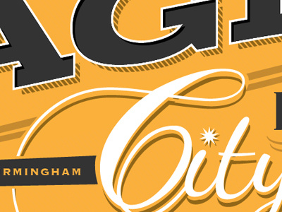 Logo we are working on for a Birmingham-based business birmingham branding hero design studio logo typography