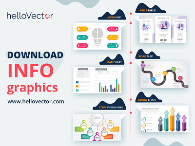 Infographics illustration vector