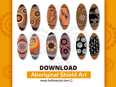 Aboriginal Shield Art