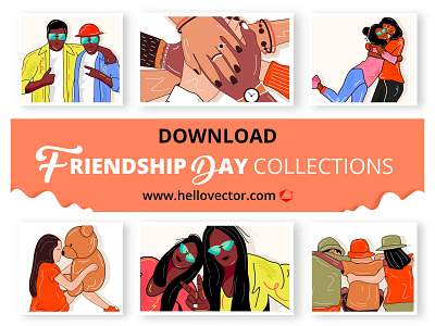 Friendship Day Graphics Collection