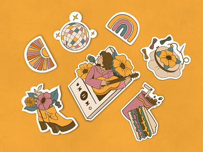 Make 'em Silly stickers pack by Anastasiia Andriichuk for Blinks