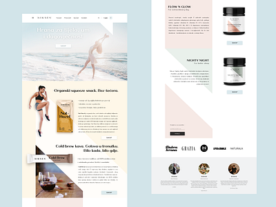 Niksen website ecommerce ui web