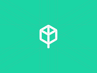 Cube + Tree Logo