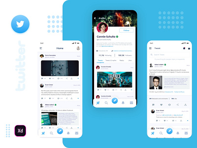 Twitter App Redesign Concept