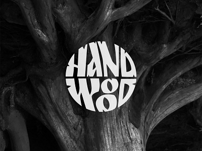 Lettering Hand Wood