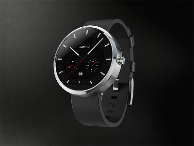 Moto360 Watchface Concept