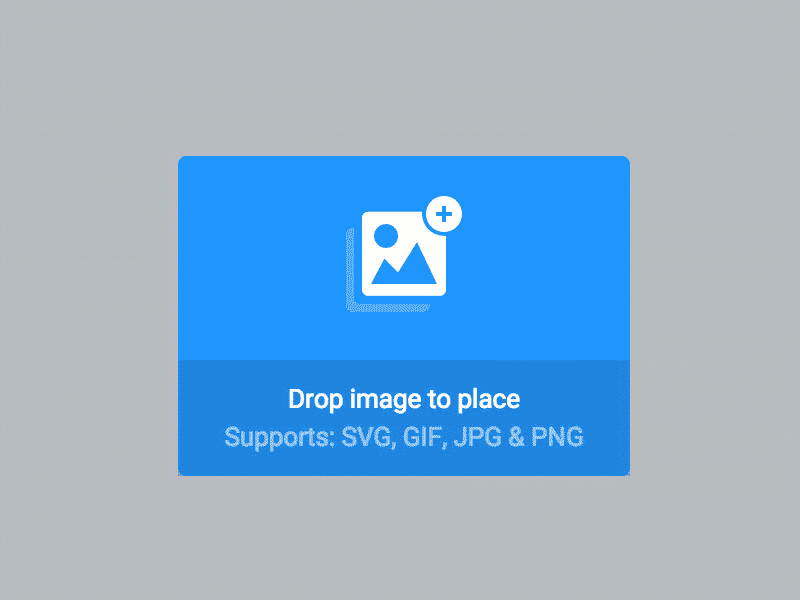drag 'n drop image uploads