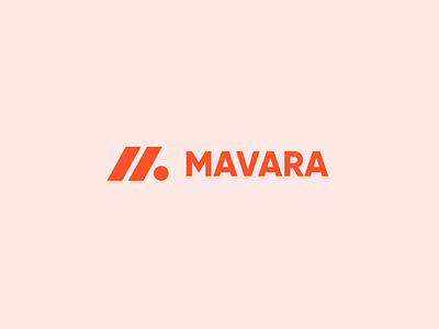 MAVARA branding design flat logo minimal