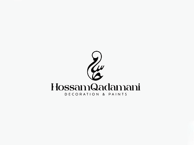 Hossam Qadamani branding design flat illustration logo minimal typography