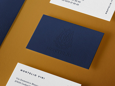Montelio | Branding & Packaging branding business card design italy packaging paper print wine