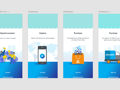 Market app onboarding