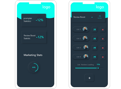 business statistics design ui