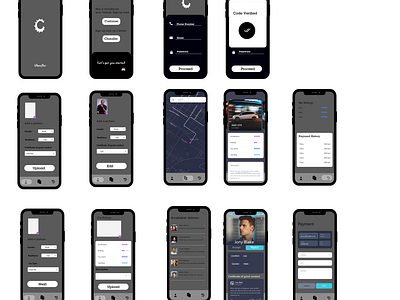 Chauffer app design