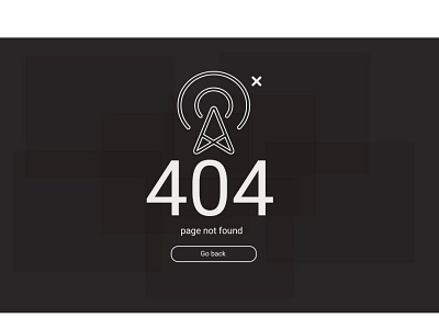 Daily UI 008- 404 page 404 error page daily ui 008 dailyui dailyuichallenge ui