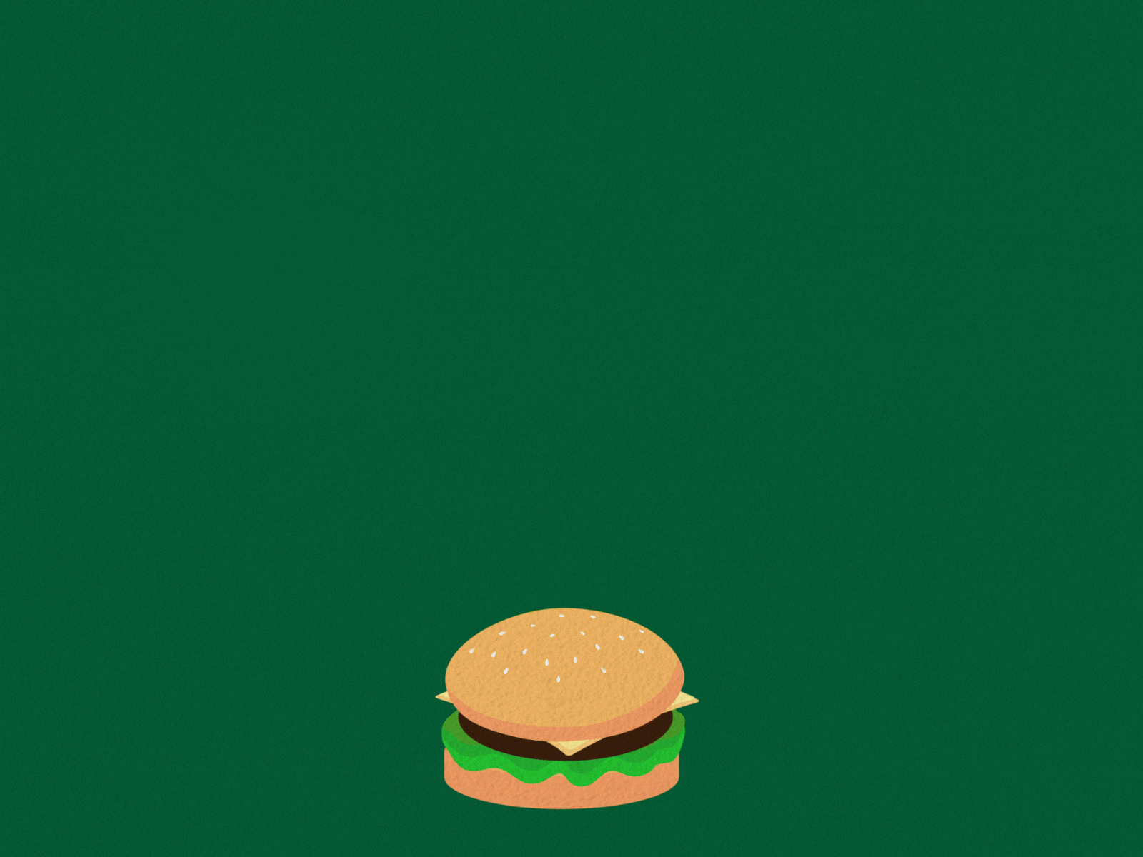 Burger #1 2d animation 2d illustration aftereffects animated gif animation animation after effects burger cartoon illustration food illustration foodie gif animation