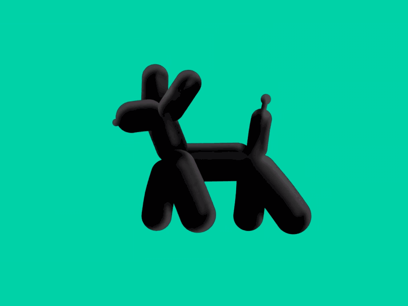 Dog Balloon by Romain Loubersanes on Dribbble