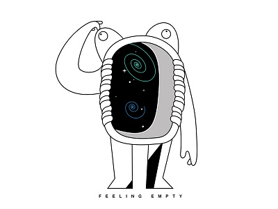 Feeling Empty design graphic design illustration photoshop romain loubersanes