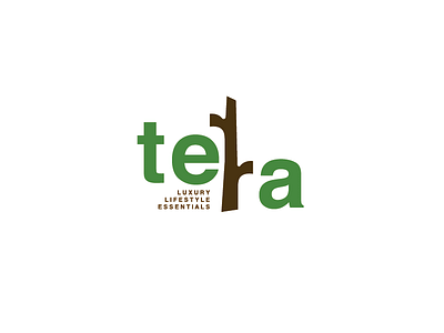 Terra logo nature terra tree