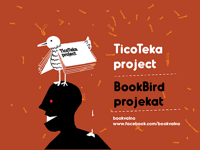 TicoTeka project / BookBird projekat illustration