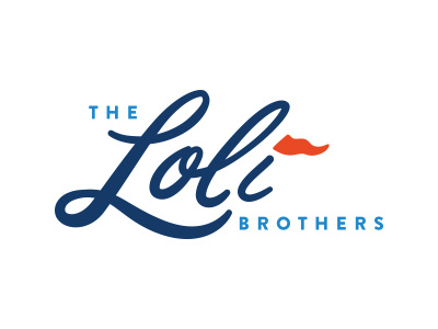 Loli Brothers 2 flag hand lettering sailboat yacht