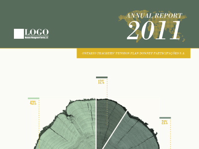 2011 Annual Report Cover annual report infographics