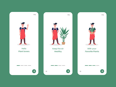 Splash Screen - Plant app