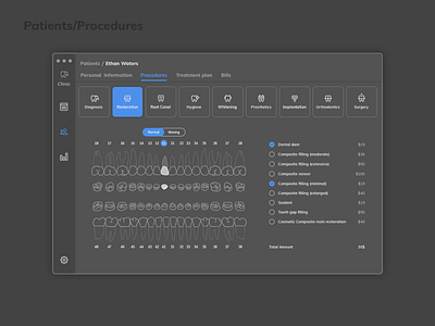 Dental Clinic app clinic dental dental clinic design illustration illustrator screen ui ux