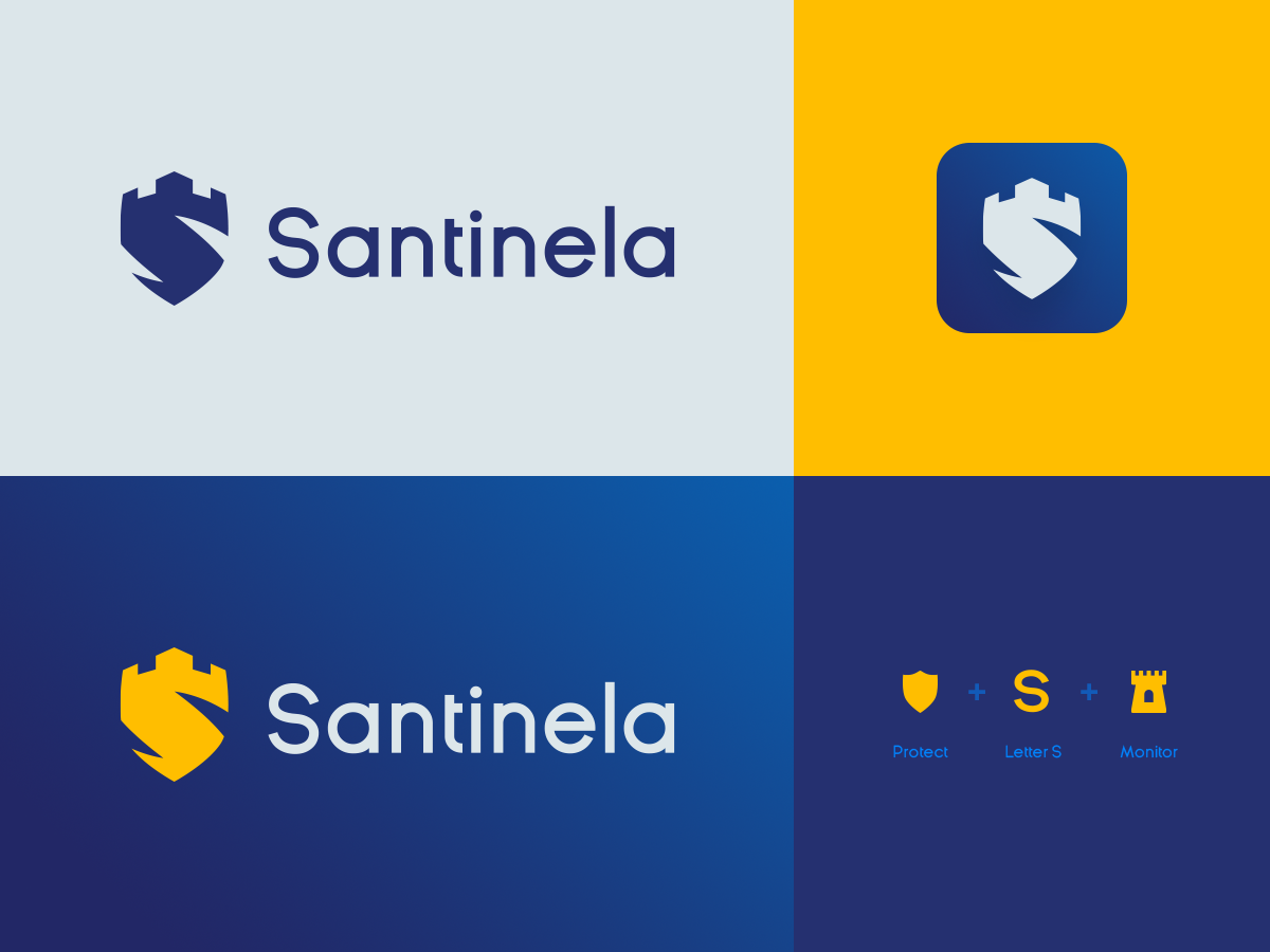 Santinela Logo Design
