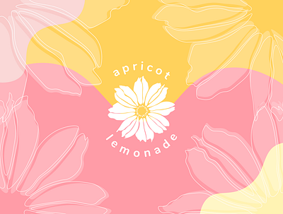 Apricot Lemonade Branding branding branding design design flat flower graphic design illustration illustrator logo pattern vector