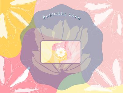 Apricot Lemonade Branding branding branding design business card design flat flower graphic design illustration logo pattern vector