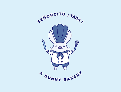 Bunny Bakery Branding bakery branding branding design bunny design flat graphic design illustration logo vector
