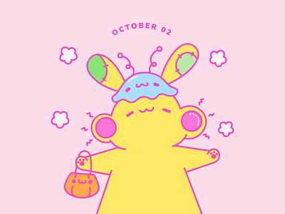 Day 02: Pikachu Costume design digital flat graphic design illustration october vector