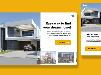 Real Estate website branding graphic design ui website design app