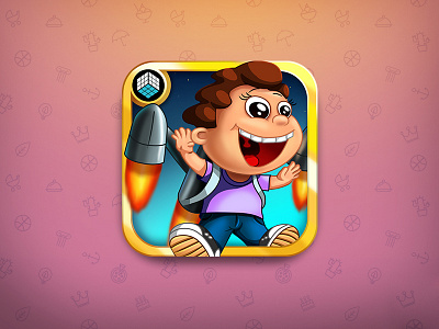 Jetpack Story Icon 2dsight app boy game icon