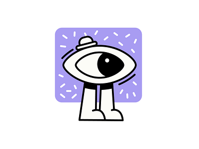 Oh Eye! 👀 adobe illustrator app character design icon icons illustration logo vector web