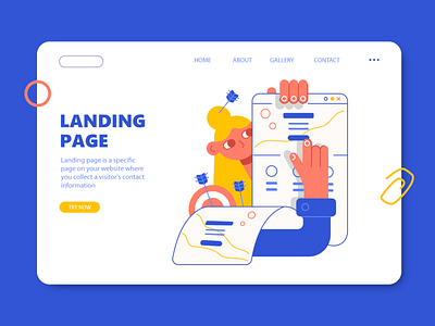 Landing page 🎯