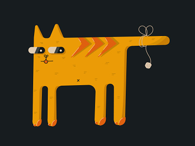Fool cat 🐈 adobe illustrator animal cat character cute fun game illustration pet vector web